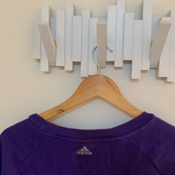 Purple Adidas jumper XL - Picture 3 of 3